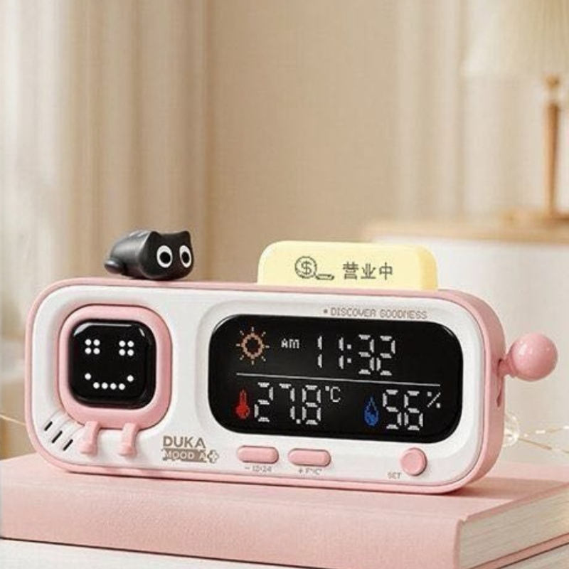Smart Home Sistem - DUKA MOODA Smart Desktop Temperature Humidity