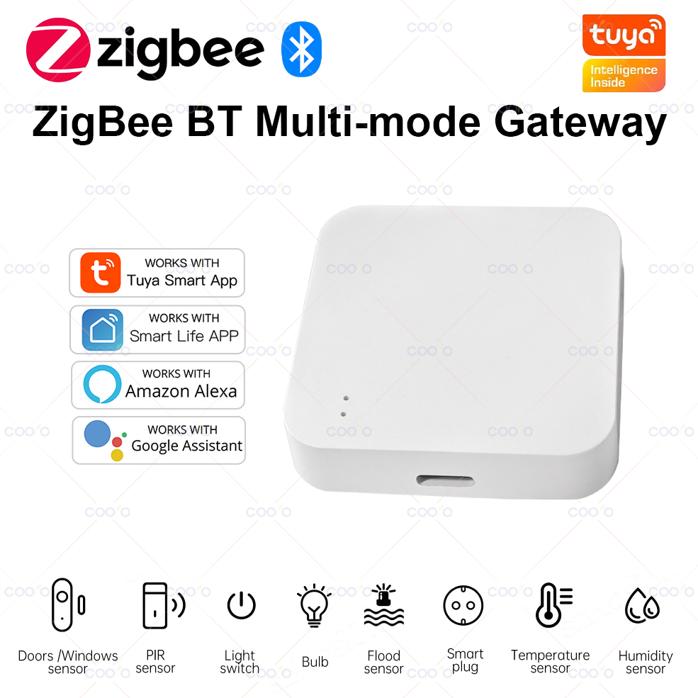 Smart Home Hub Device - Tuya Zigbee Bluetooth Multi-mode Gateway Hub