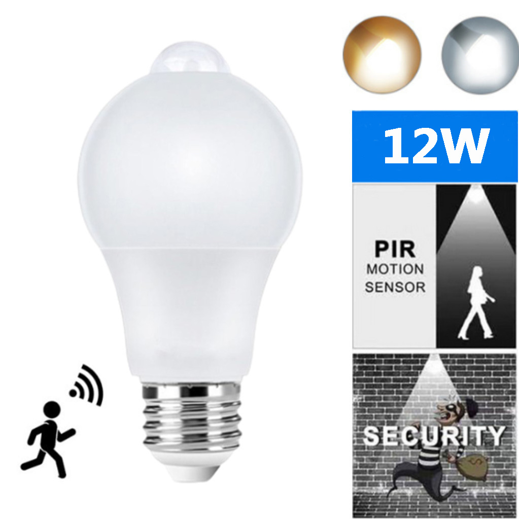 Smart Home Energy - PIR Motion Sensor LED Light Bulb