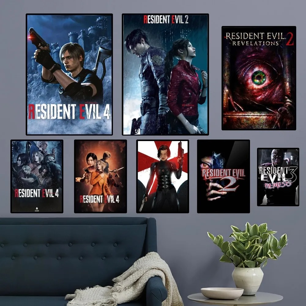 Smart Home Poster - Classic Resident-Evil Poster Club Prints Rules