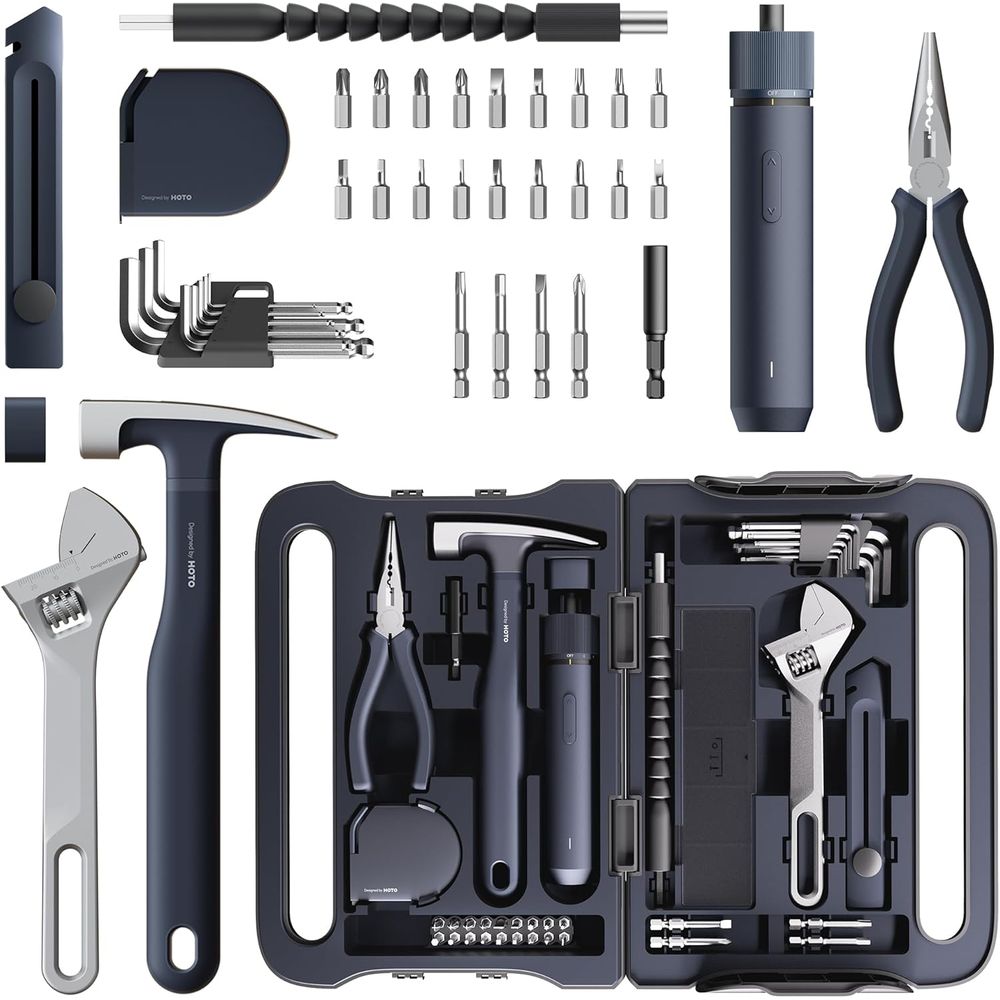 Smart Home Kit - 40-Piece Home Repair Tool Kit with