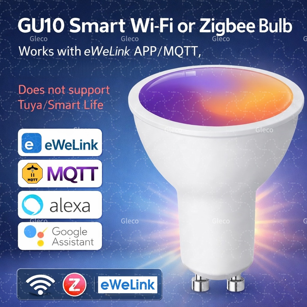 Smart Home Energy - Ewelink GU10 Zigbee LED Bulbs Wifi