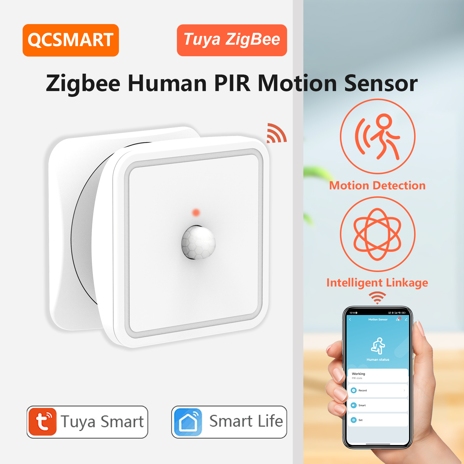 Smart Home Wiser - Tuya ZigBee Human Motion Sensors PIR