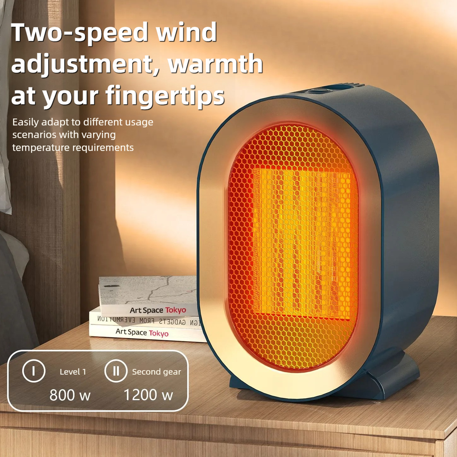 Smart Home Office - 2025 New1200W Portable Electric Heater Mini