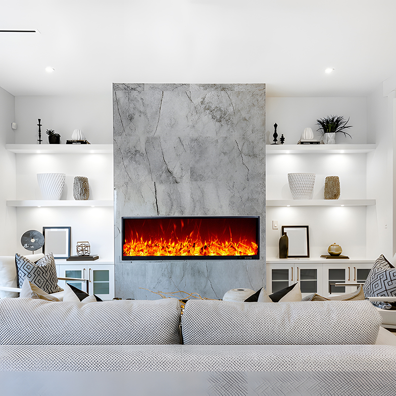 Smart Home Login - New Model With Glass and Log