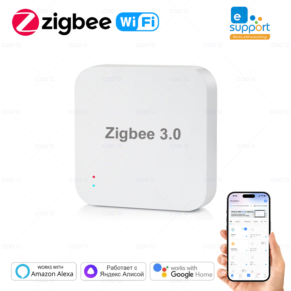 Smart Home Hub Device - Zigbee 3.0 Gateway Hub Smart Home
