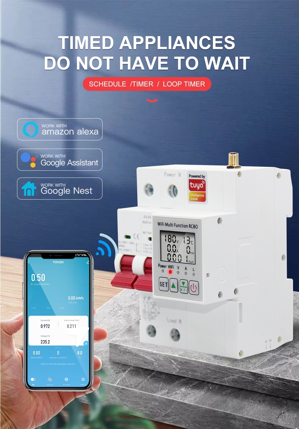 Smart Electric Energy Meter Wi - огляд і ціна Smart Home Energy
