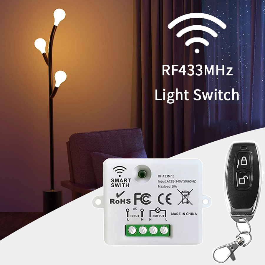 RF 433MHz Wireless Remote Cont - огляд і ціна Smart Home Sistem