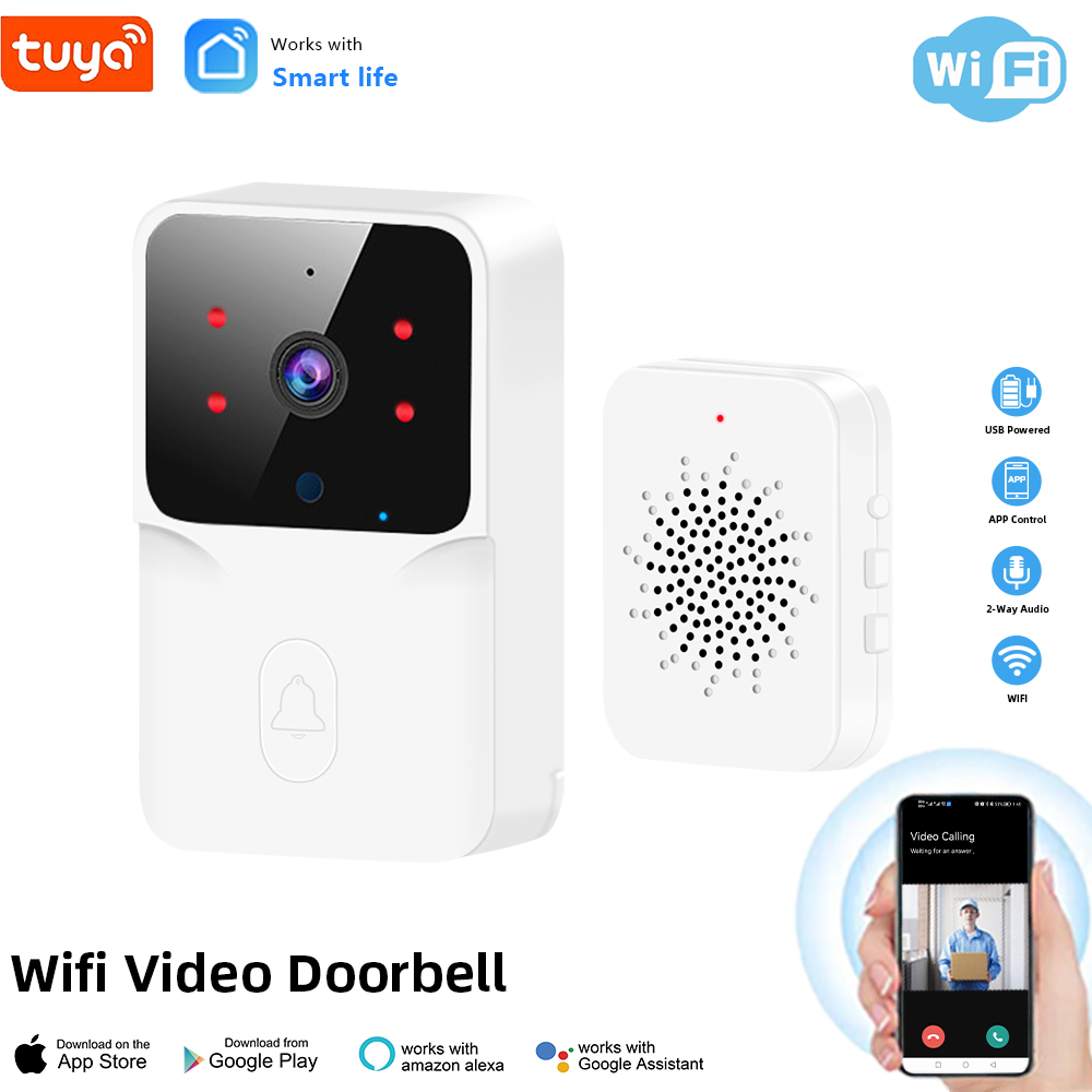 Tuya WiFi Video Doorbell Wirel - огляд і ціна Smart Home Video Doorbell Enhanced Security With Smart Doorbell