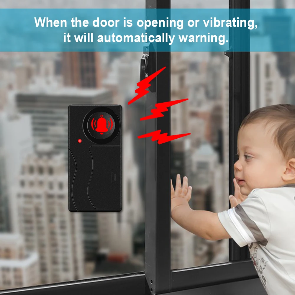New 110dB Door And Window Vibr - огляд і ціна Home Automation Kit