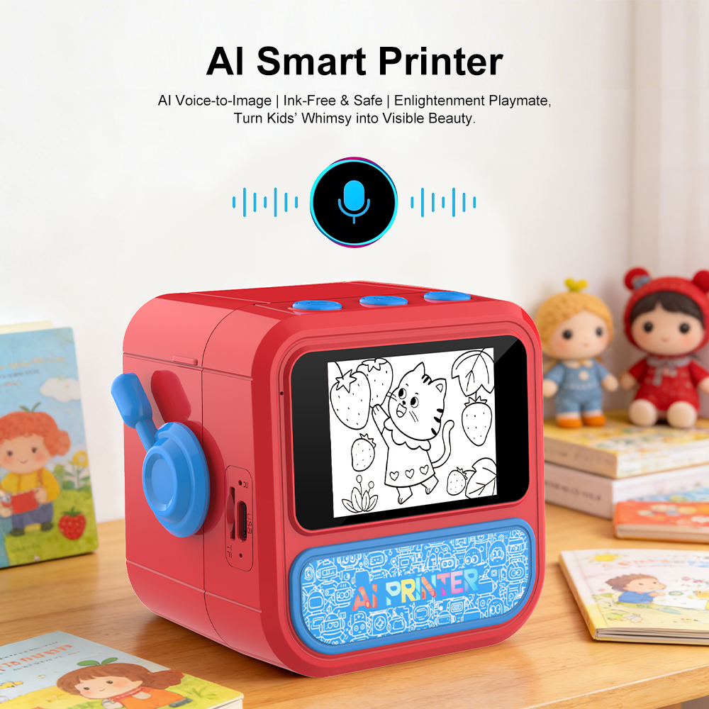 Smart AI Voice Mini Thermal Pr - огляд і ціна Smart Home Office