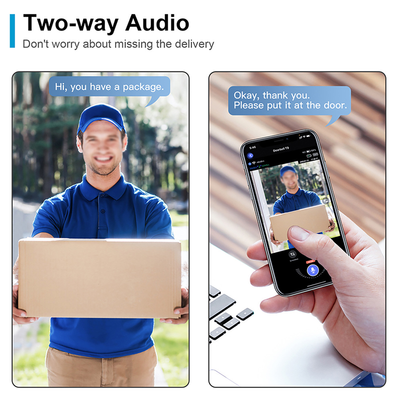 WiFi Smart Video Doorbell Came - огляд і ціна Smart Home Video Doorbell Enhanced Security With Smart Doorbell