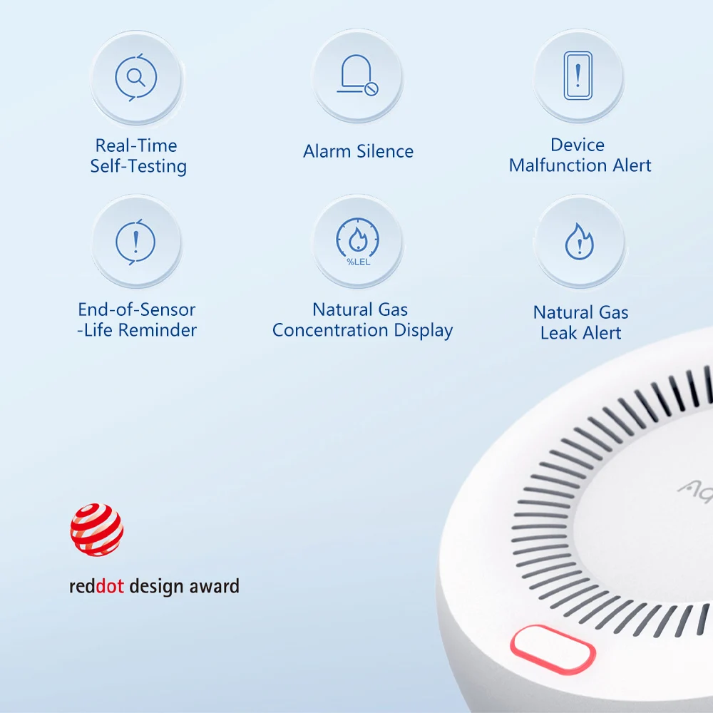 Aqara Natural Gas Detector Sma - огляд і ціна Smart Home Xiaomi