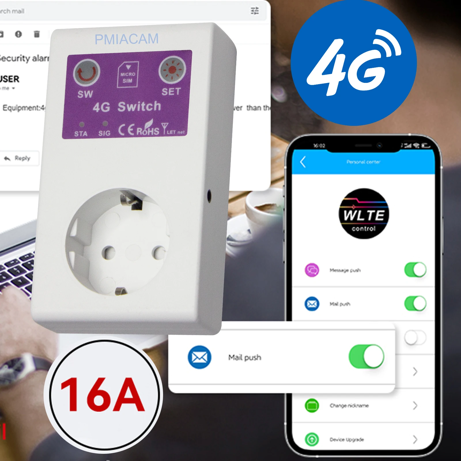 SC1-WLTE-4G Smart Power Plug E - огляд і ціна Smart Home Utilities