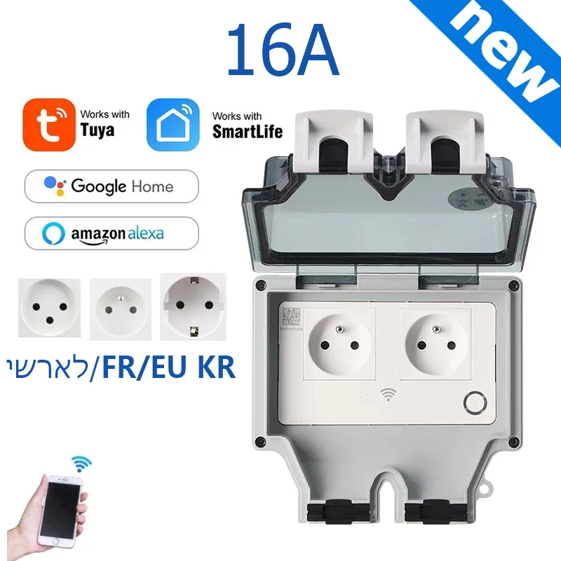 Tuya Power Socket IP66 Outdoor - огляд і ціна Smart Home Utilities