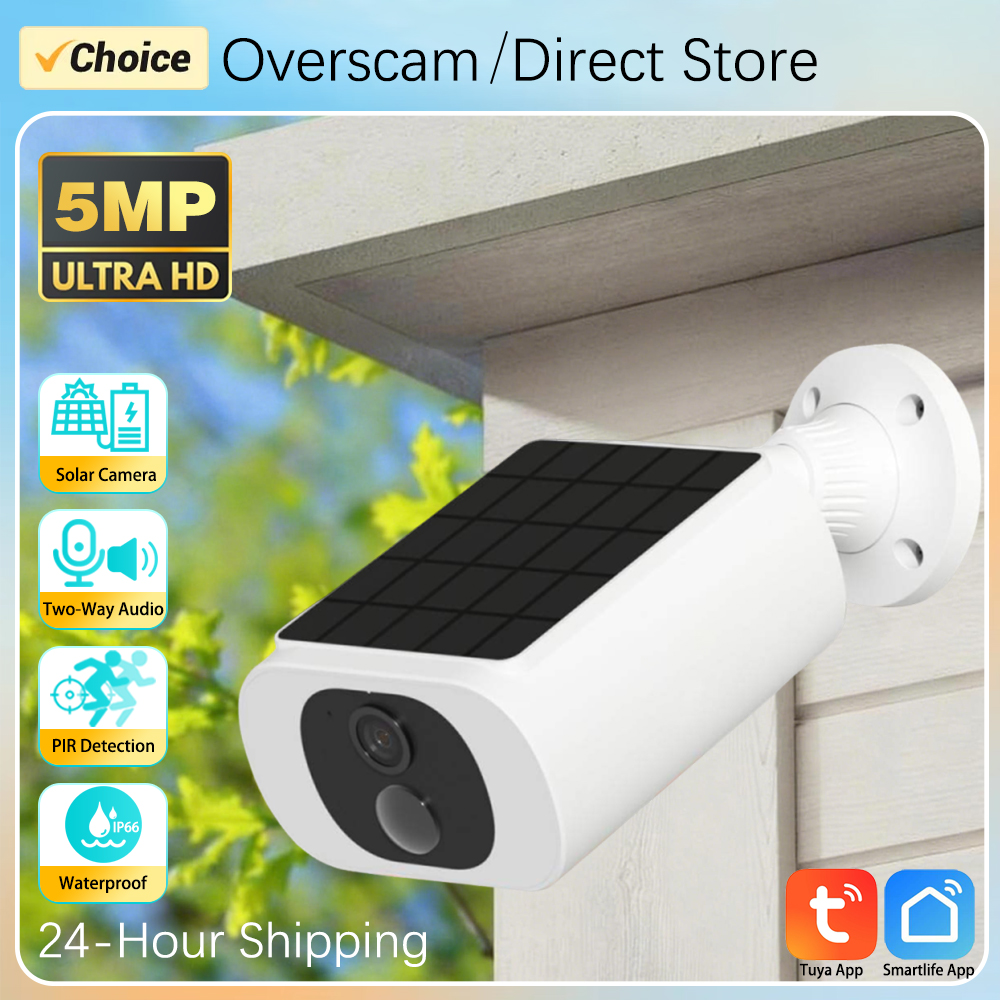 5MP Tuya Smartlife Outdoor Sol - огляд і ціна Smart Home Wiser