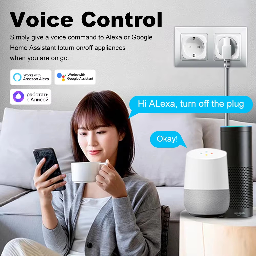 Smart Plug Tuya Smart Socket E - огляд і ціна Smart Home Elements