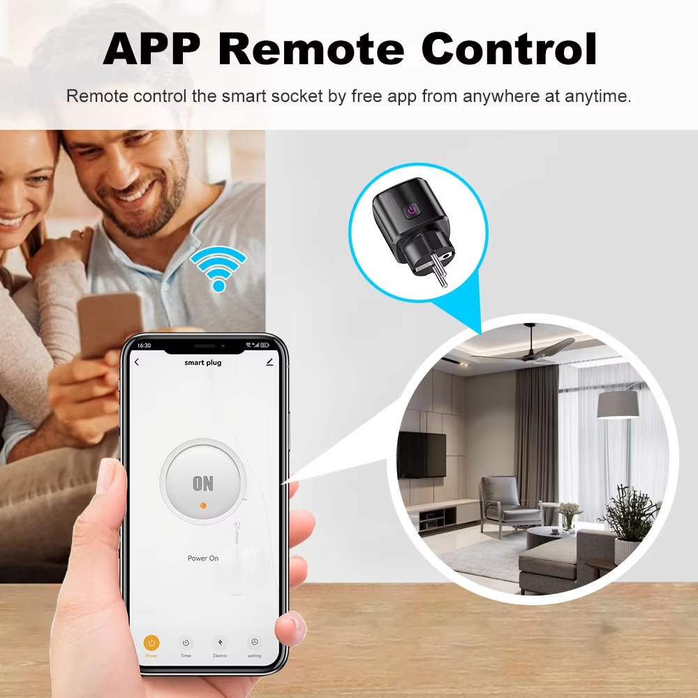 Smart Plug Tuya Smart Socket E - огляд і ціна Smart Home Elements