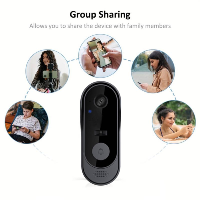 Tuya WIFI Camera Doorbell HD V - огляд і ціна Smart Home Video Doorbell Enhanced Security With Smart Doorbell