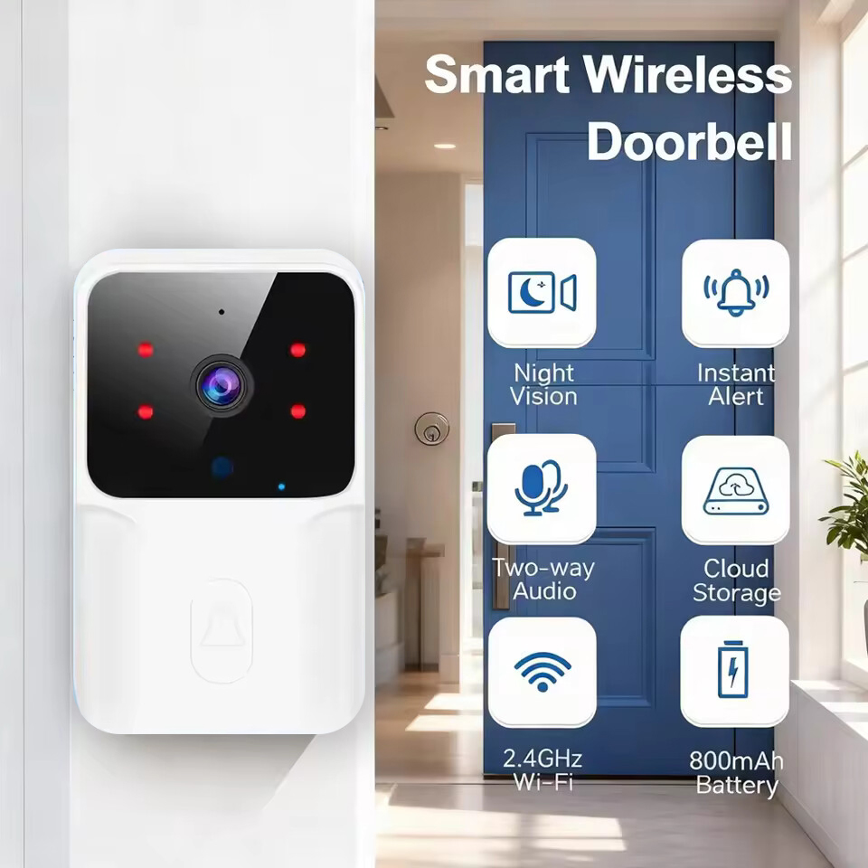 WiFi Video Doorbell Wireless P - огляд і ціна Smart Home Video Doorbell Enhanced Security With Smart Doorbell