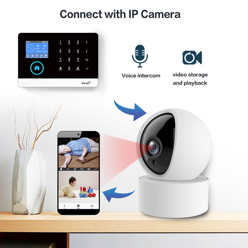 4G GSM Wifi Wireless Home Alar - огляд і ціна Home Automation Kit