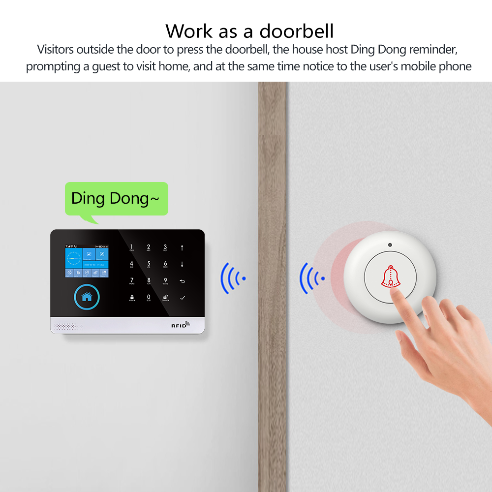 4G GSM Wifi Wireless Home Alar - огляд і ціна Home Automation Kit