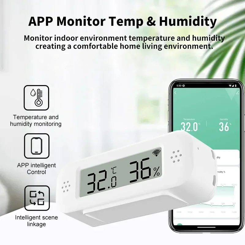 Tuya Zigbee WiFi Mini Temperat - огляд і ціна Smart Home Miniature