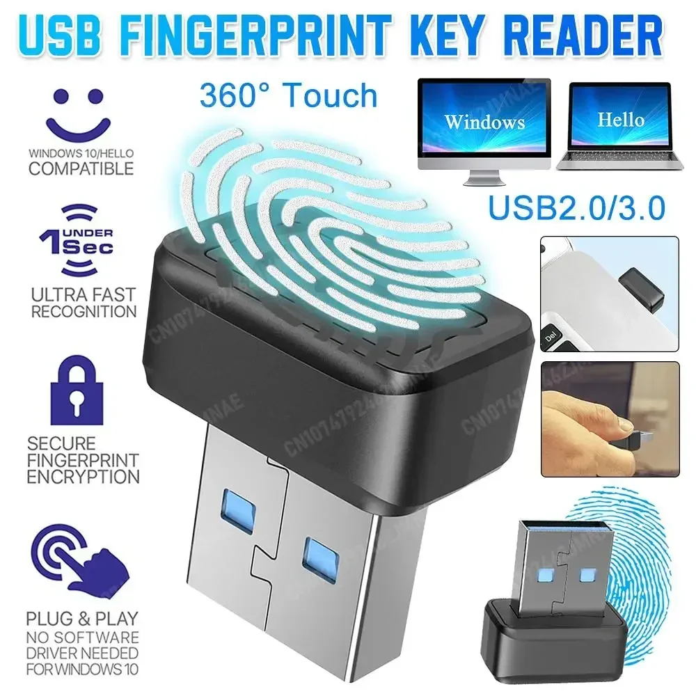 Portable USB Biometric Fingerp - огляд і ціна Smart Home Login