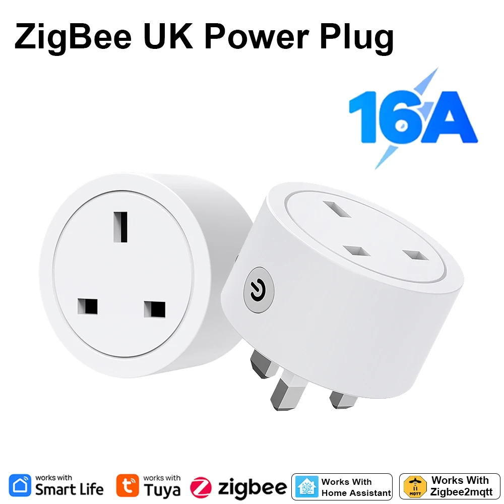 Zigbee Smart Plug 16A UK Socke - огляд і ціна Smart Home Energy