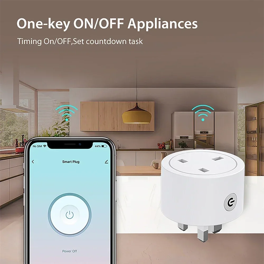 Zigbee Smart Plug 16A UK Socke - огляд і ціна Smart Home Energy