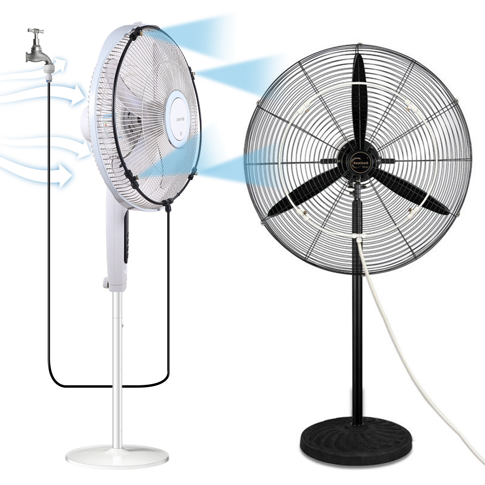 Misting Fan Cooling Automatic  - огляд і ціна Home Automation Kit