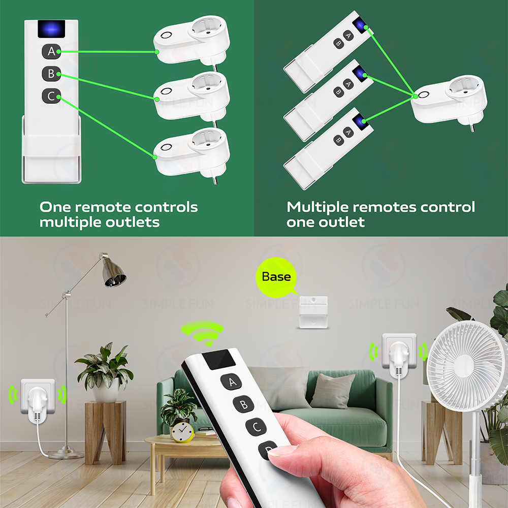 433Mhz Wireless Remote Control - огляд і ціна Smart Home Utilities