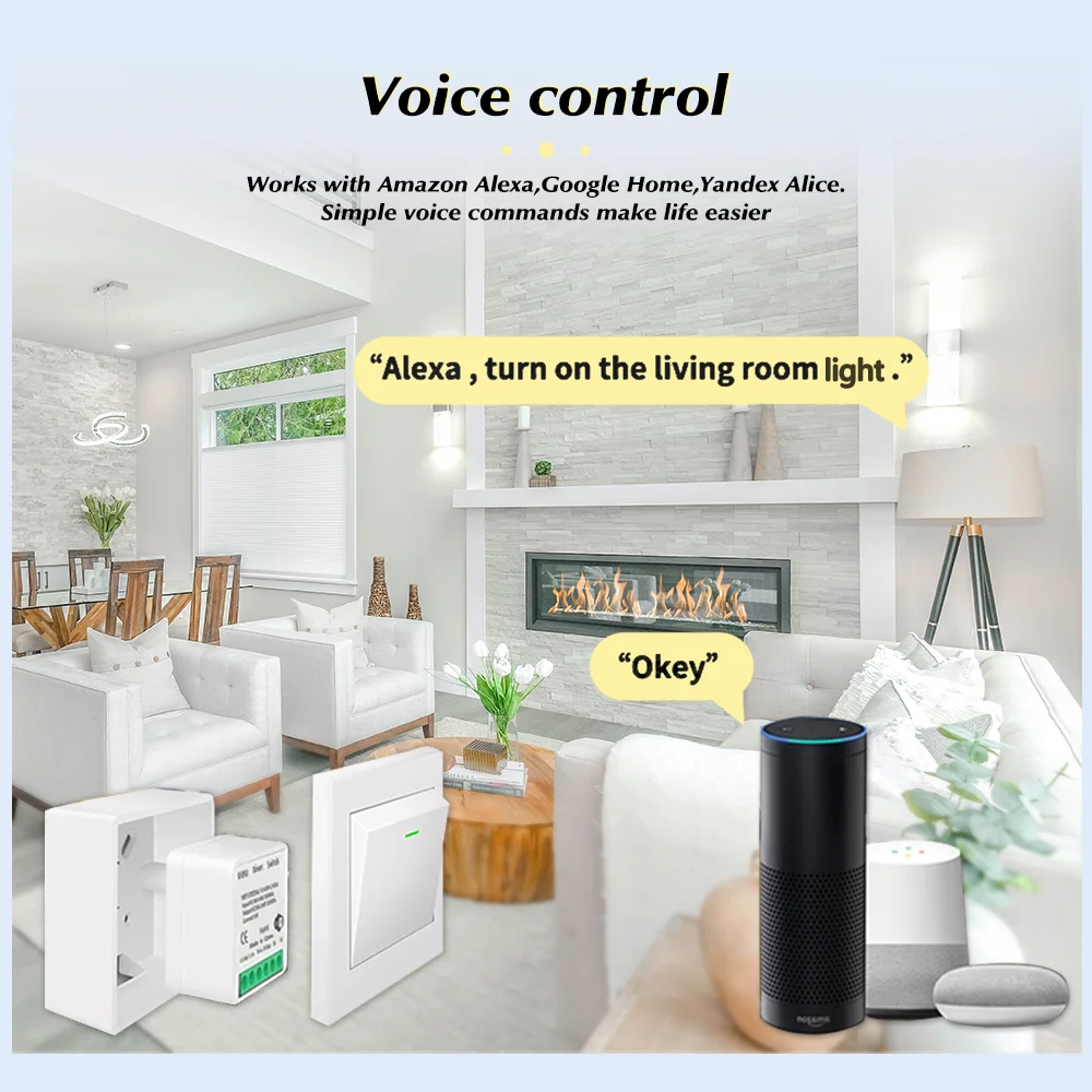 For Tuya Mini Smart WiFi Switc - огляд і ціна Smart Home Sistem