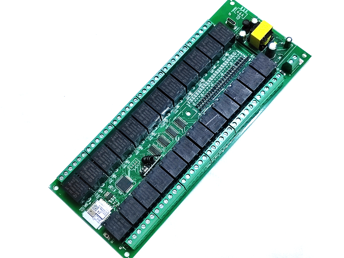 Relay Switch Module 24 Channel - огляд і ціна Smart Home Sistem