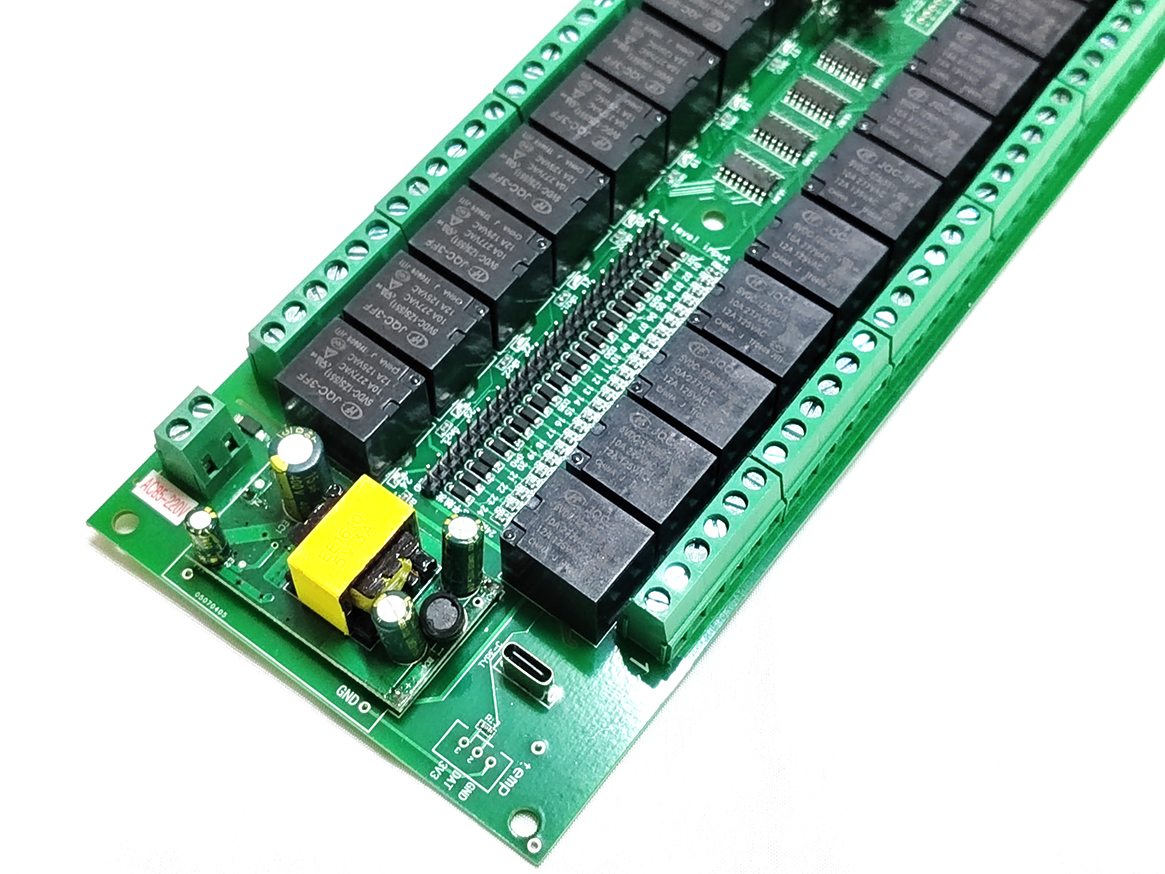 Relay Switch Module 24 Channel - огляд і ціна Smart Home Sistem