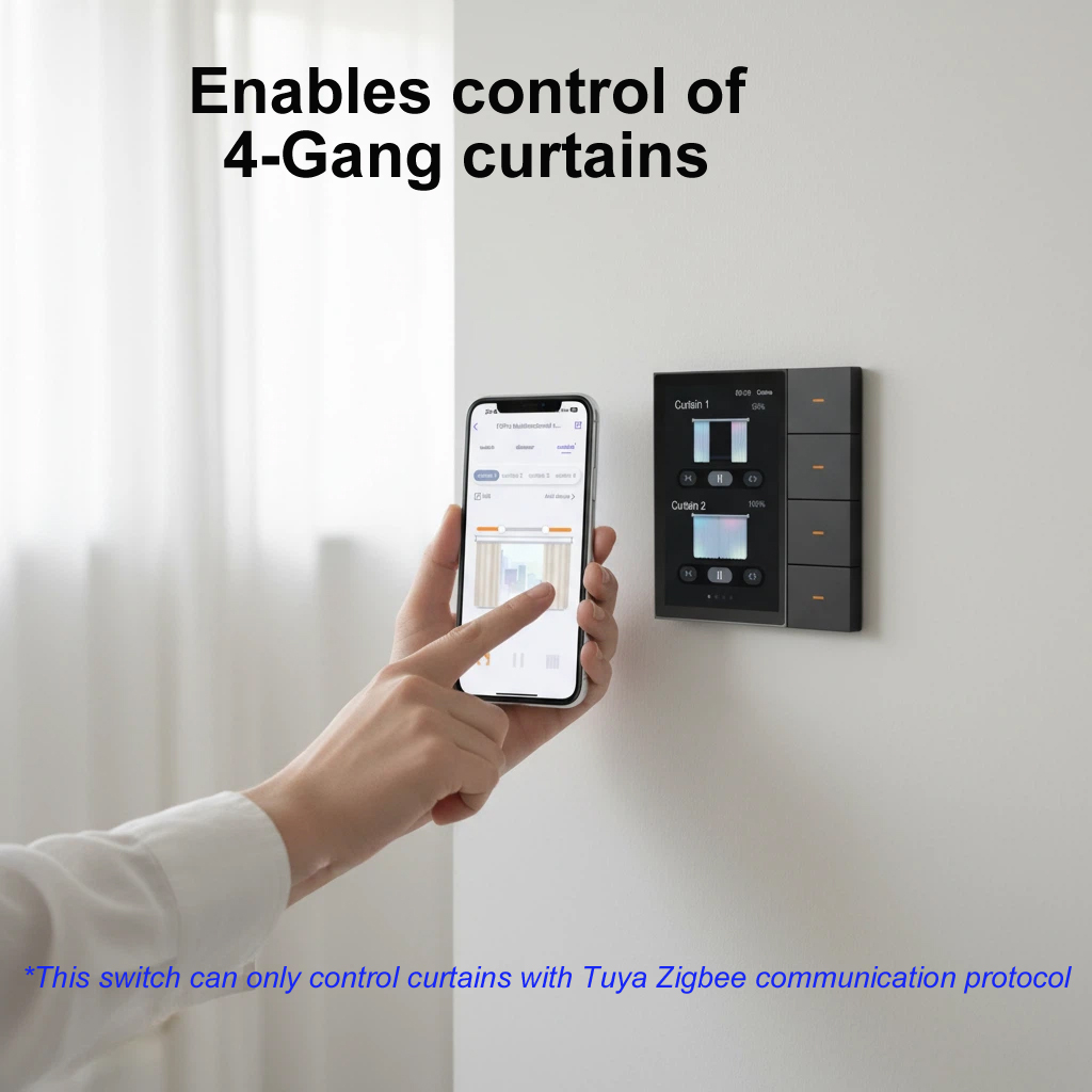 F3-pro Tuya Smart Panel ZigBee - огляд і ціна Smart Home Sistem