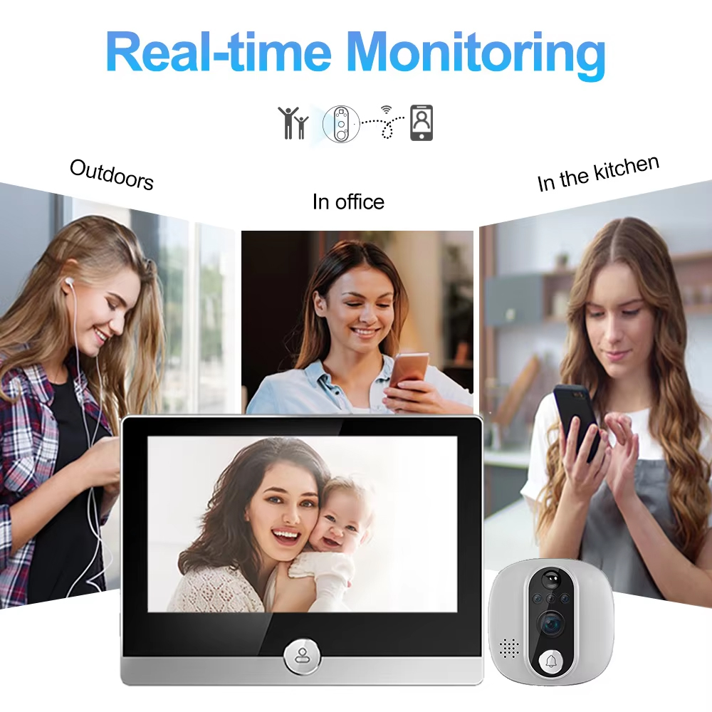 Tuya 1080P WiFi Door Bell Came - огляд і ціна Smart Home Wiser