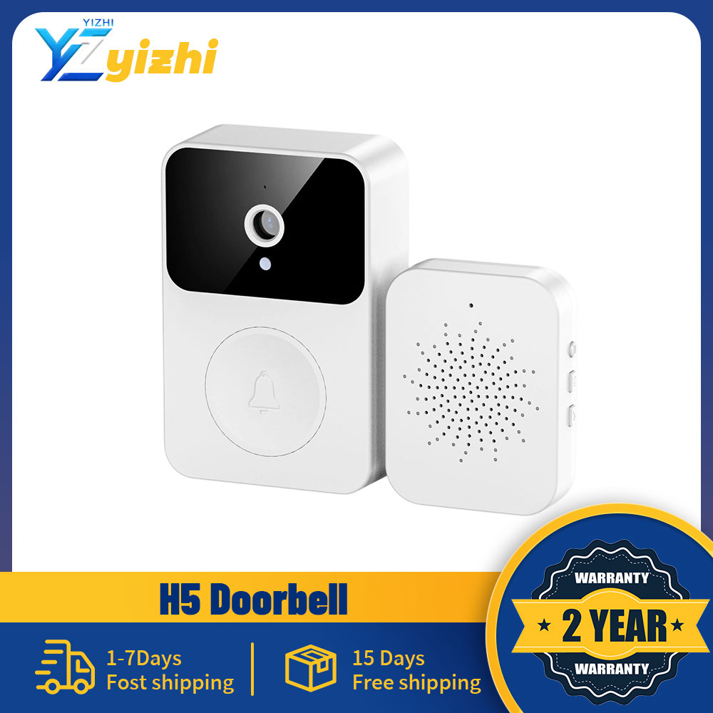 H5 Wireless Smart Video Doorbe - огляд і ціна Smart Home Video Doorbell Enhanced Security With Smart Doorbell