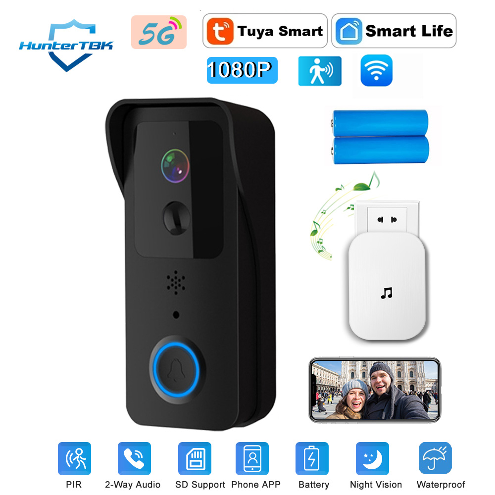 1080P HD WiFi Doorbell Camera  - огляд і ціна Smart Home Video Doorbell Enhanced Security With Smart Doorbell