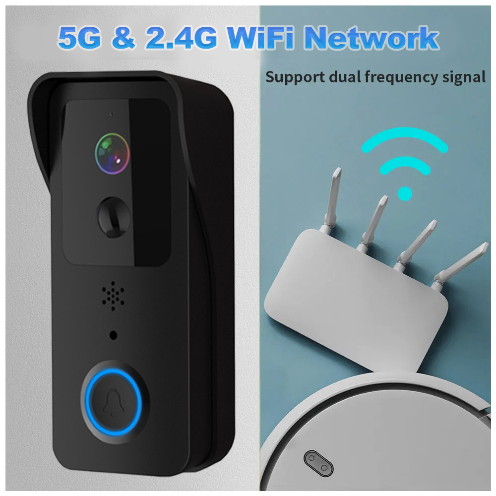 1080P HD WiFi Doorbell Camera  - огляд і ціна Smart Home Video Doorbell Enhanced Security With Smart Doorbell