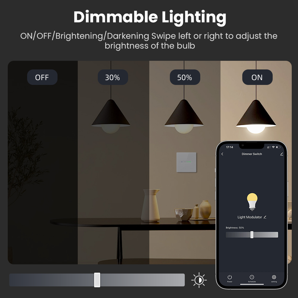 AVATTO WiFi 1/2 Gang Smart Dim - огляд і ціна Smart Home Sistem
