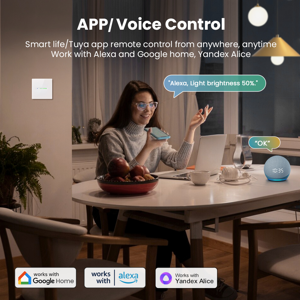 AVATTO WiFi 1/2 Gang Smart Dim - огляд і ціна Smart Home Sistem