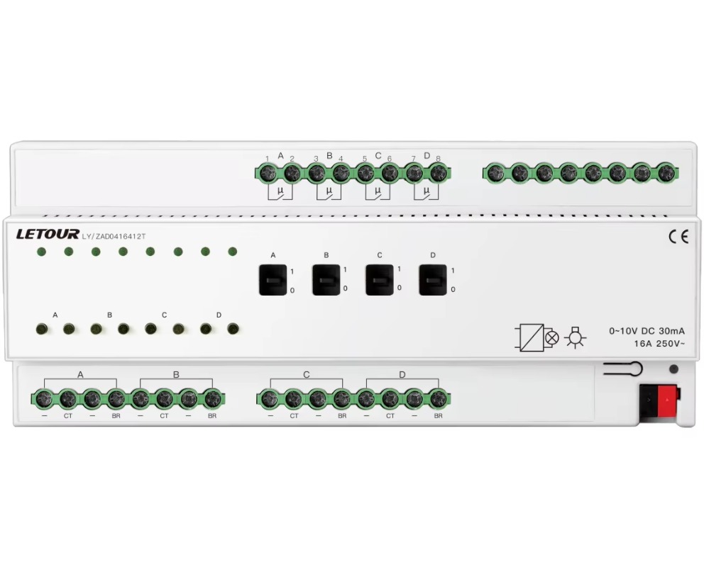 KNX/EIB 4-channel 1-10V dimmer - огляд і ціна Smart Home Knx System