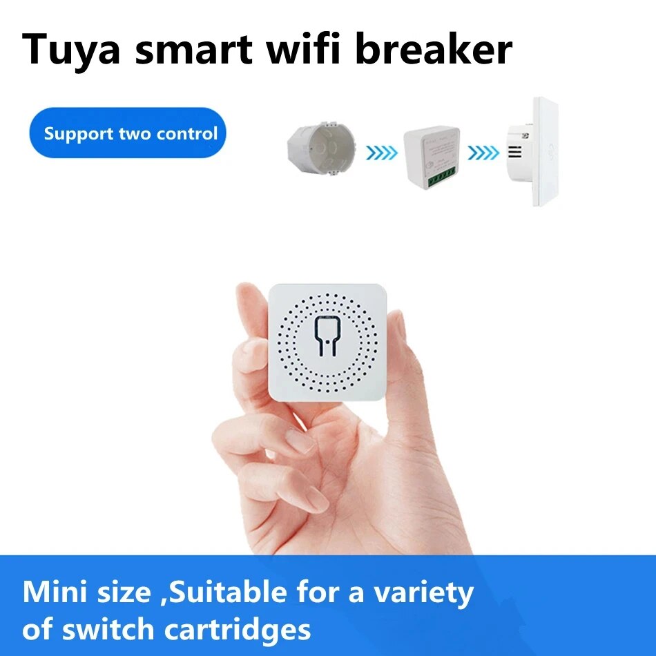 Tuya Mini 16A WiFi Switch Smar - огляд і ціна Smart Home Miniature