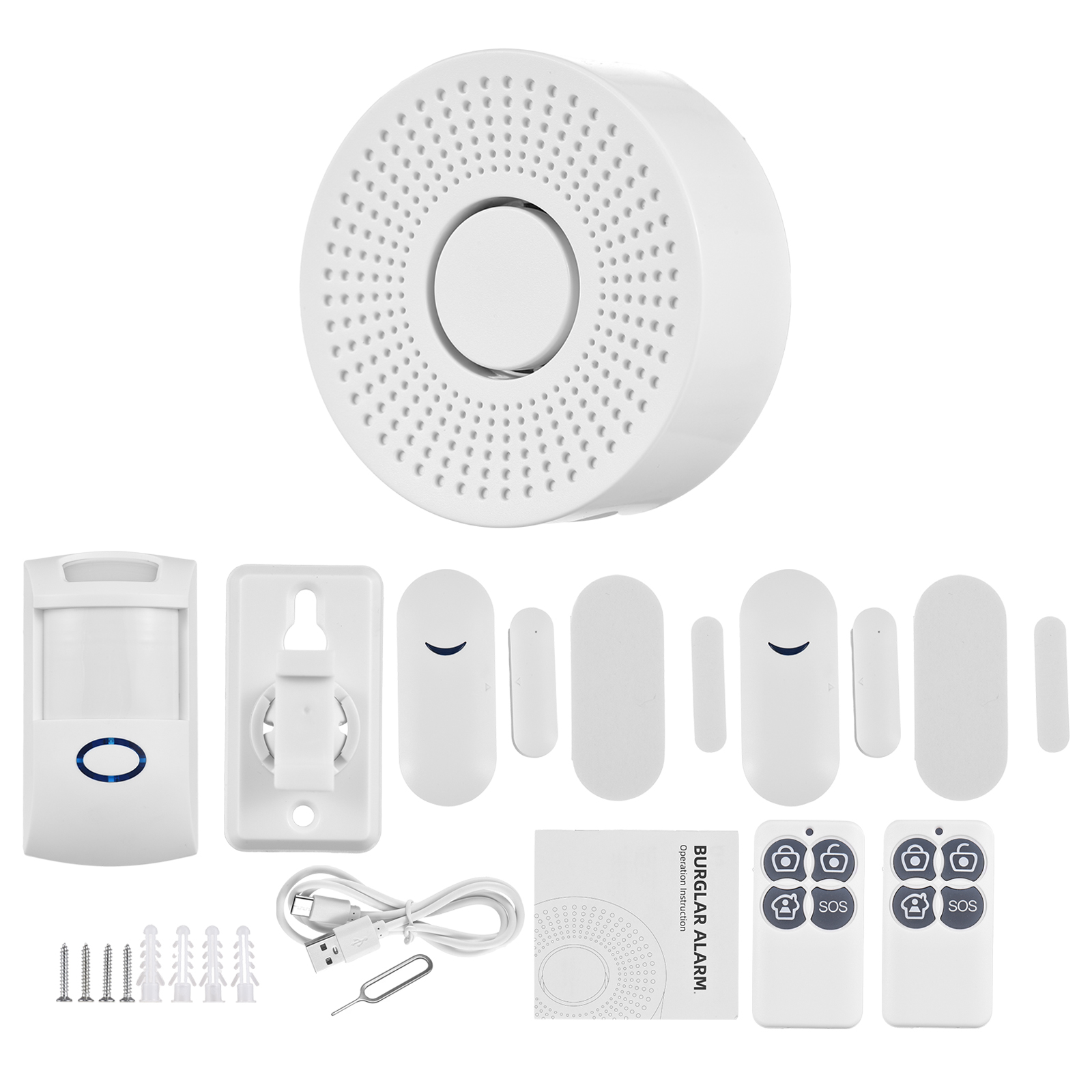 Home Security System WiFi Tuya - огляд і ціна Smart Home Kits