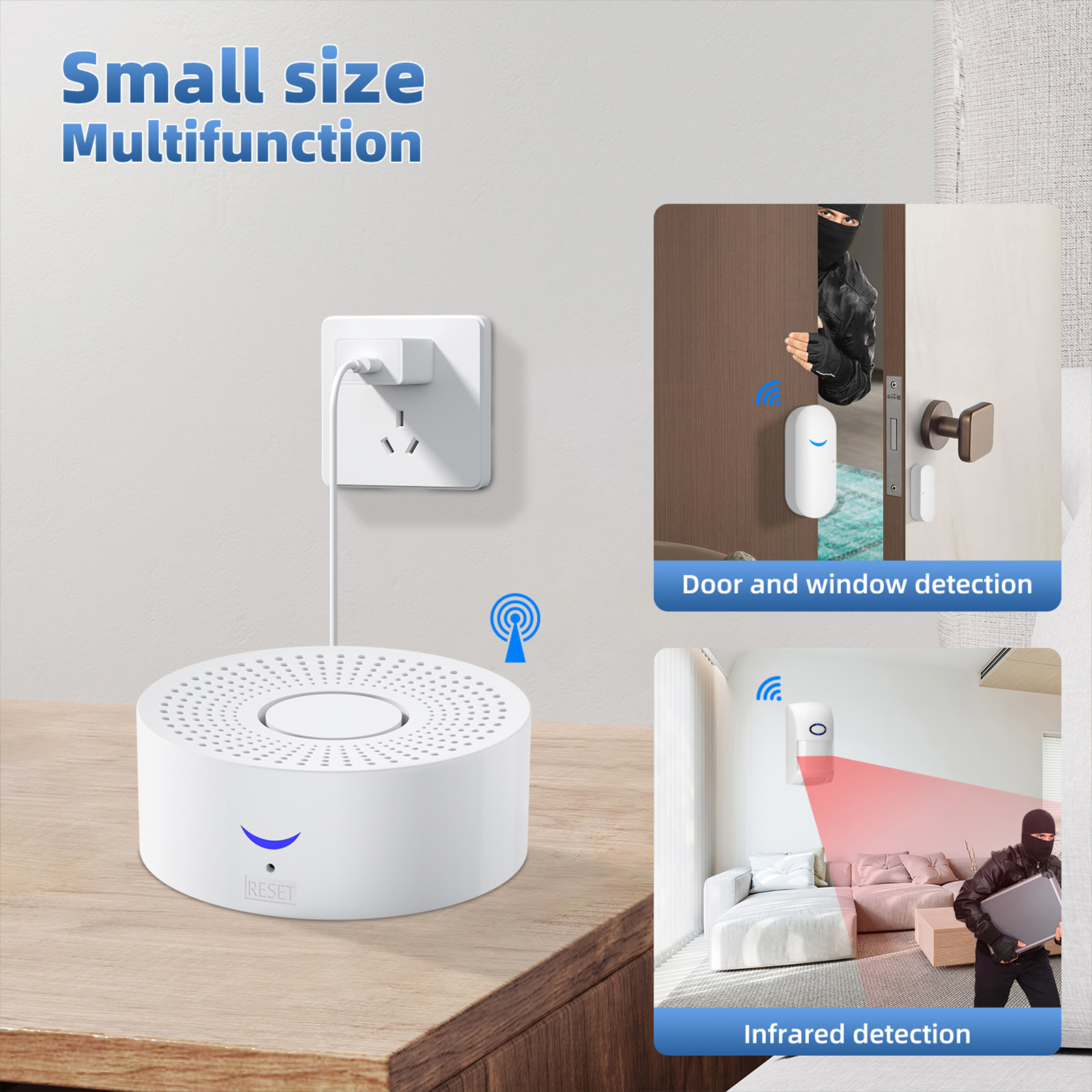 Home Security System WiFi Tuya - огляд і ціна Smart Home Kits