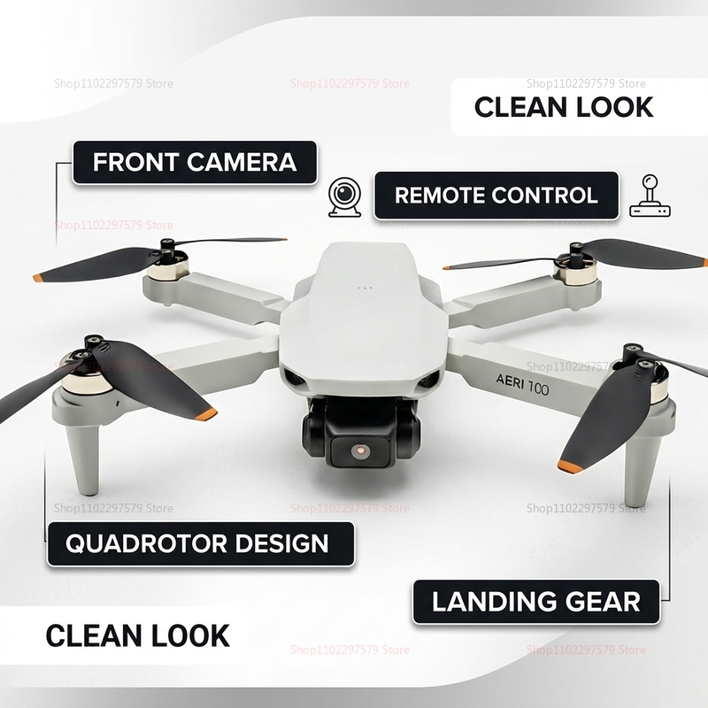 Mini Dronеs Aeri100 8K Profess - огляд і ціна Smart Home Utilities