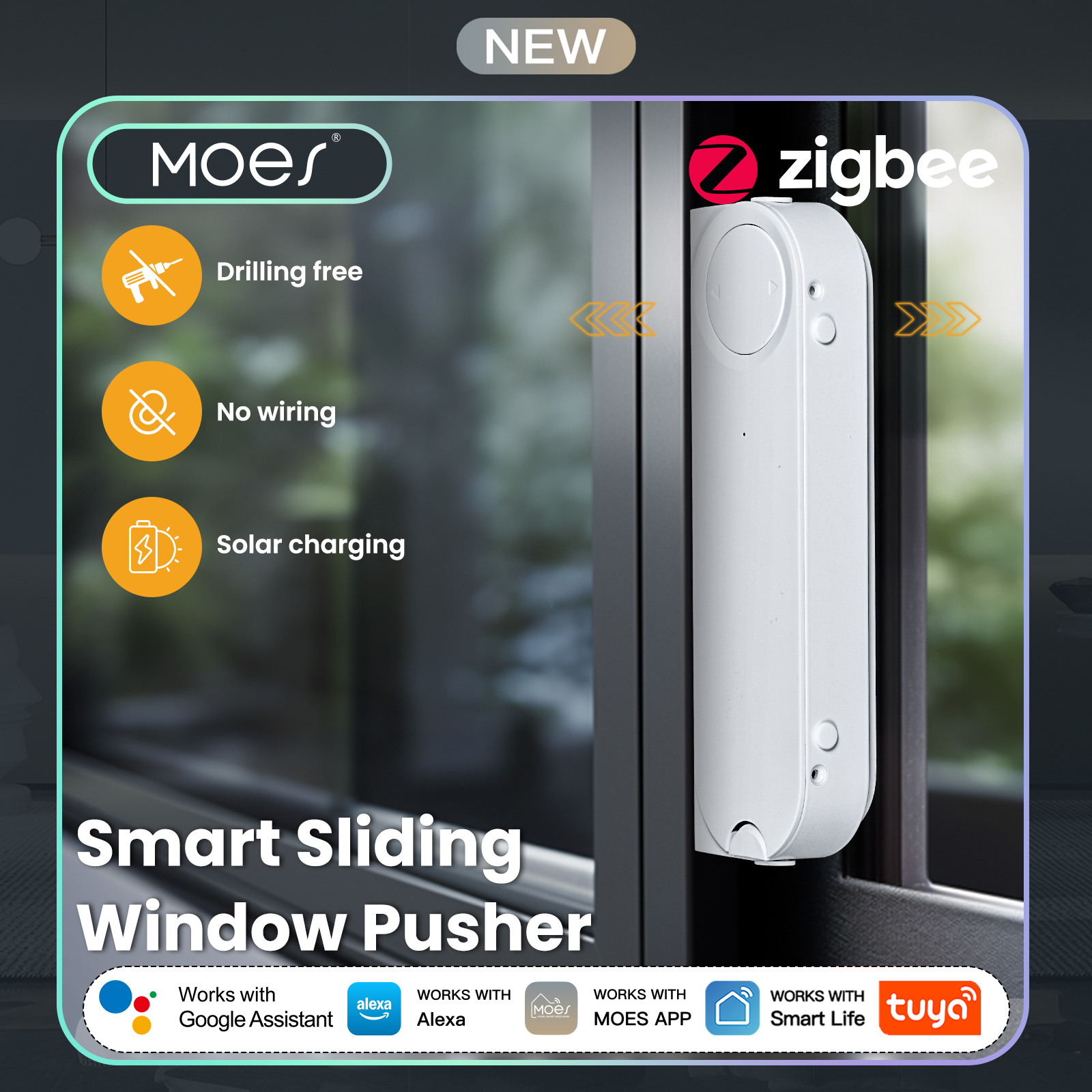 MOES Tuya ZigBee Smart Sliding - огляд і ціна Smart Home Wiser