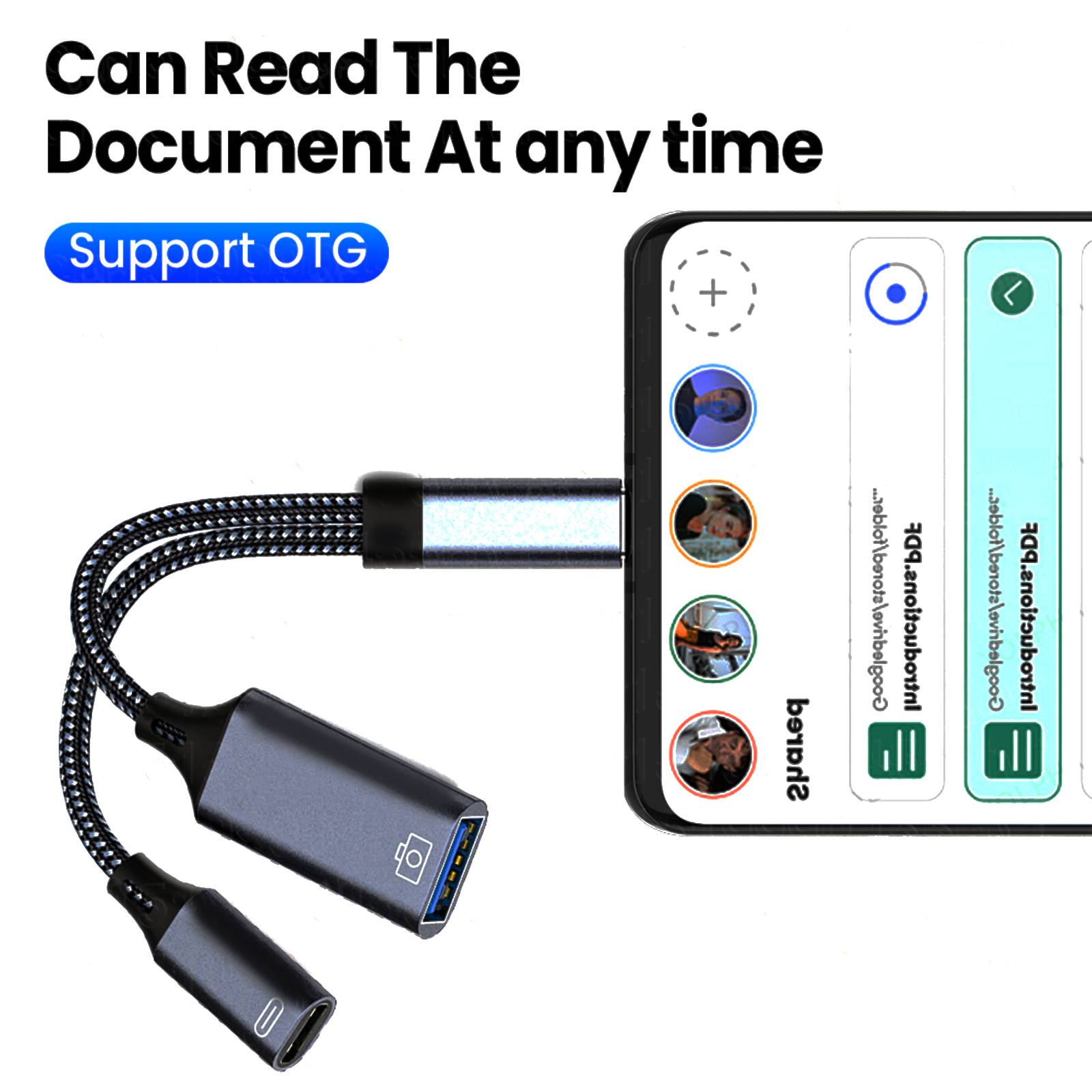 2 in 1 OTG Adapter Type USB C  - огляд і ціна Smart Home Xiaomi