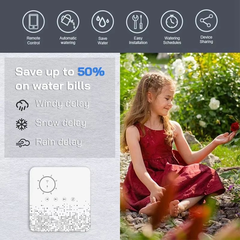 Tuya WiFi Smart Sprinkler Cont - огляд і ціна Smart Home Sistem